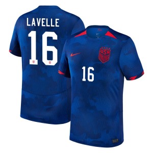 Rose Lavelle USWNT Nike Youth 2023 Away Replica Jersey - Royal