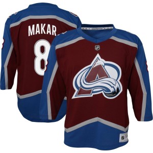 Cale Makar Colorado Avalanche Youth Home Replica Player Jersey - Burgundy