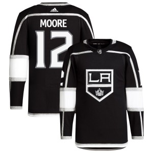 Trevor Moore Los Angeles Kings adidas Home Primegreen Authentic Pro Jersey - Black