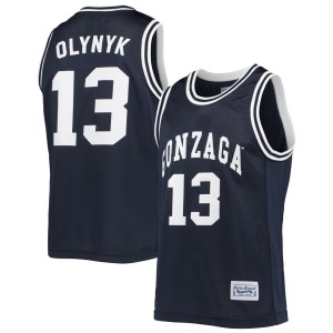 Kelly Olynyk Gonzaga Bulldogs Original Retro Brand Alumni Commemorative Classic Basketball Jersey - Navy