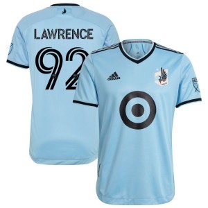 Kemar Lawrence Minnesota United FC adidas 2021 The River Kit Authentic Jersey - Light Blue