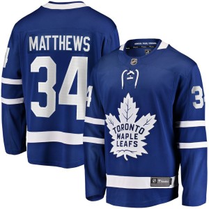 Men's Fanatics Branded Auston Matthews Blue Toronto Maple Leafs Home Breakaway Jersey