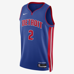 Detroit Pistons Icon Edition 2022/23 Nike Dri-FIT NBA Swingman Jersey - Rush Blue