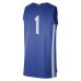 #1 Kentucky Wildcats Nike Limited Basketball Jersey - Royal