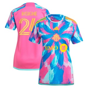 Lorenzo Insigne Toronto FC adidas Women's 2023 The Energy Kit Replica Player Jersey - Pink
