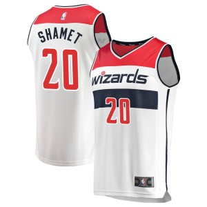 Landry Shamet Washington Wizards Fanatics Branded Fast Break Replica Jersey - Association Edition - White