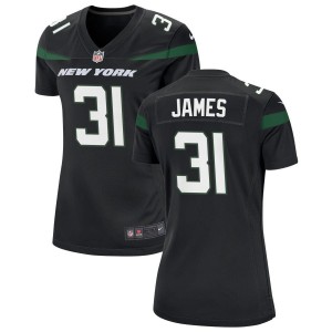 Craig James New York Jets Nike Women's Alternate Game Jersey - Stealth Black