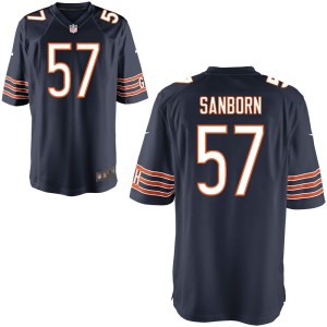 Jack Sanborn Chicago Bears Nike Youth Game Jersey - Navy