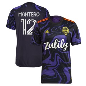 Fredy Montero Seattle Sounders FC adidas 2021 The Jimi Hendrix Kit Replica Player Jersey - Purple