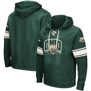 Ohio Bobcats Colosseum 2.0 Lace-Up Pullover Hoodie - Green