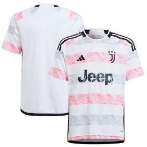 Juventus adidas Youth 2023/24 Away Replica Jersey - White