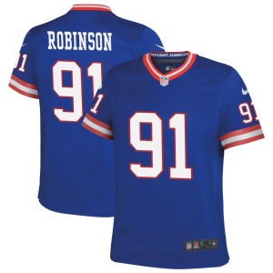 A'Shawn Robinson New York Giants Nike Youth Classic Game Jersey - Royal