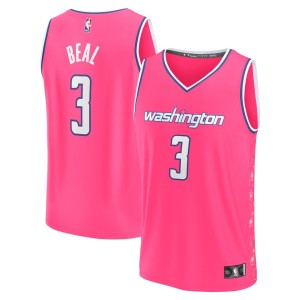 Bradley Beal Washington Wizards Fanatics Branded 2022/23 Fastbreak Jersey - City Edition - Pink