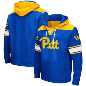 Pitt Panthers Colosseum 2.0 Lace-Up Pullover Hoodie - Royal