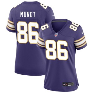 Johnny Mundt Minnesota Vikings Nike Women's Classic Game Jersey - Purple
