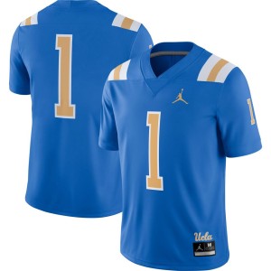 #1 UCLA Bruins Jordan Brand Game Jersey - Blue