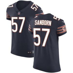Jack Sanborn Chicago Bears Nike Vapor Untouchable Elite Jersey - Navy