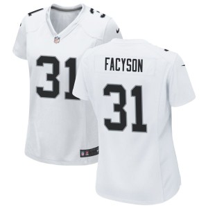 Brandon Facyson Las Vegas Raiders Nike Women's Game Jersey - White