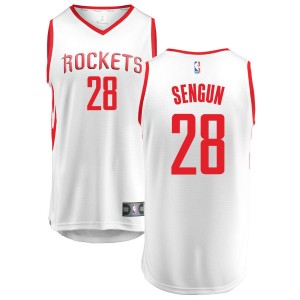Alperen Sengun Houston Rockets Fanatics Branded Fast Break Replica Jersey White - Association Edition