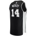 Blake Wesley San Antonio Spurs Fanatics Branded 2022 NBA Draft First Round Pick Fast Break Replica Player Jersey - Icon Edition - Black