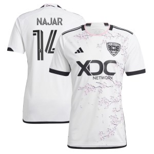 Andy Najar D.C. United adidas 2023 The Cherry Blossom Kit Replica Player Jersey - White