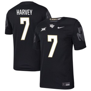 RJ Harvey  UCF Knights Nike NIL Football Game Jersey - Black