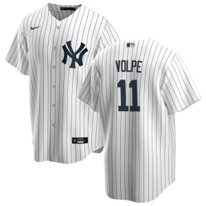 Anthony Volpe New York Yankees Nike Home Replica Jersey - White