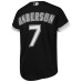 Boys' Grade School Tim Anderson Nike White Sox Alternate Replica Jersey - Black