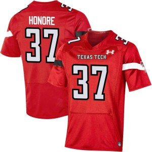 Brook Honore Texas Tech Red Raiders Under Armour NIL Replica Football Jersey - Red