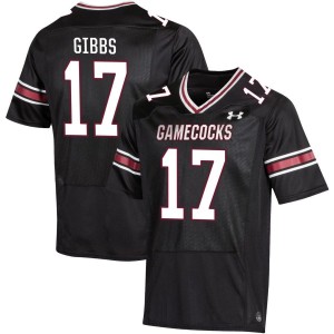 Deangelo Gibbs South Carolina Gamecocks Under Armour NIL Replica Football Jersey - Black