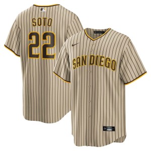 Juan Soto San Diego Padres Nike Alternate Replica Player Jersey - Tan/Brown