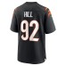 B.J. Hill Cincinnati Bengals Nike Game Jersey - Black