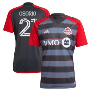 Jonathan Osorio Toronto FC adidas 2023 Club Kit Replica Player Jersey - Gray