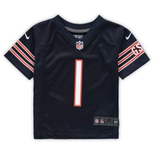 Youth Justin Fields Nike Bears Game Jersey - Navy