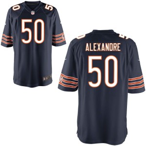 Deslin Alexandre Chicago Bears Nike Youth Game Jersey - Navy