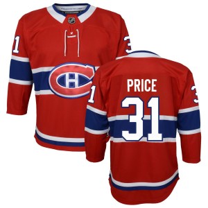 Carey Price Montreal Canadiens Youth Home Premier Jersey - Red