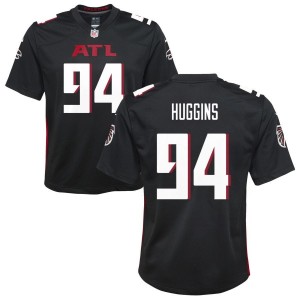 Albert Huggins Atlanta Falcons Nike Youth Game Jersey - Black