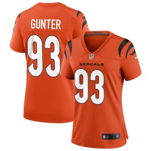 Jeff Gunter Cincinnati Bengals Nike Women's Alternate Game Jersey - Orange