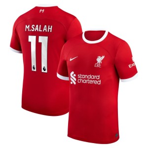 Mohamed Salah Liverpool Nike Youth 2023/24 Home Replica Player Jersey - Red