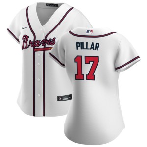 Kevin Pillar Atlanta Braves Nike Women's Home Replica Jersey - White