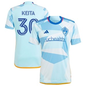 Aboubacar Keita Colorado Rapids adidas 2023 New Day Kit Replica Jersey - Light Blue