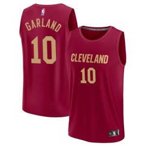 Darius Garland  Cleveland Cavaliers Fanatics Branded Fast Break Jersey - Maroon - Icon Edition