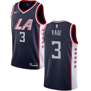 Men's Los Angeles Clippers Chris Paul City Edition Jersey - Navy