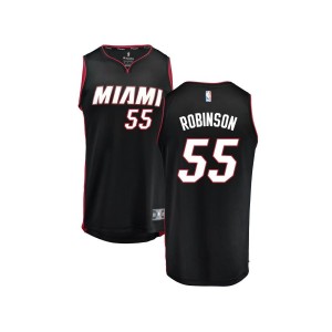 Duncan Robinson Miami Heat Fanatics Branded Youth Fast Break Replica Jersey Black - Icon Edition