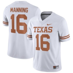 Arch Manning Texas Longhorns Nike NIL Replica Football Jersey - White