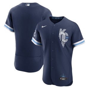 Men's Nike Navy Kansas City Royals 2022 City Connect Authentic Jersey