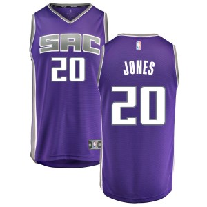 Colby Jones Sacramento Kings Fanatics Branded Fast Break Replica Jersey Purple - Icon Edition
