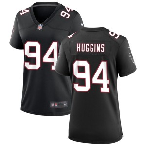 Albert Huggins Atlanta Falcons Nike Women's Throwback Game Jersey - Black