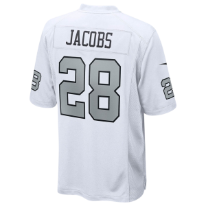 Men's Jacobs Josh Nike Raiders Game Day Jersey - White