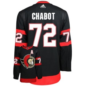 Thomas Chabot Ottawa Senators Adidas Primegreen Authentic NHL Hockey Jersey